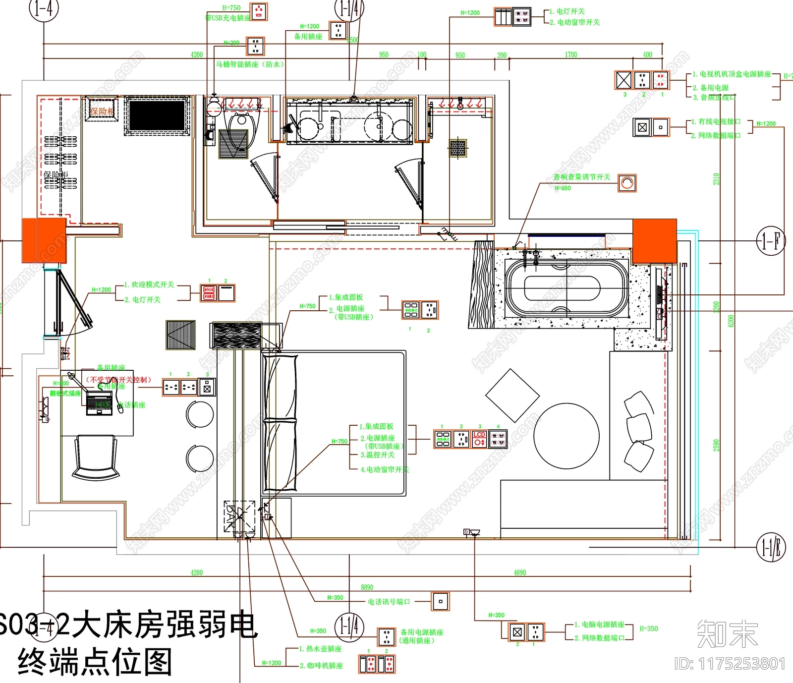 现代工装图库cad施工图下载【ID:1175253801】