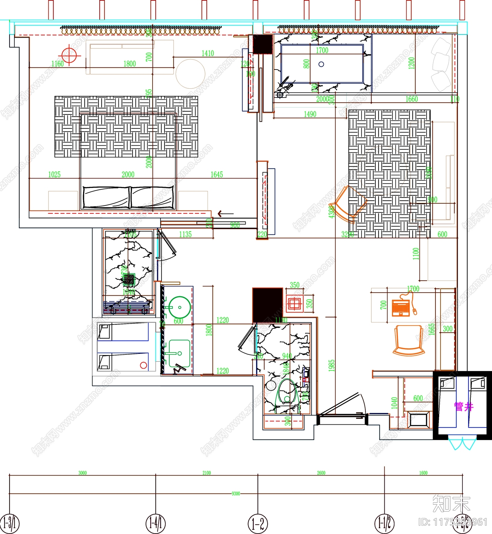 现代工装图库施工图下载【ID:1175253961】