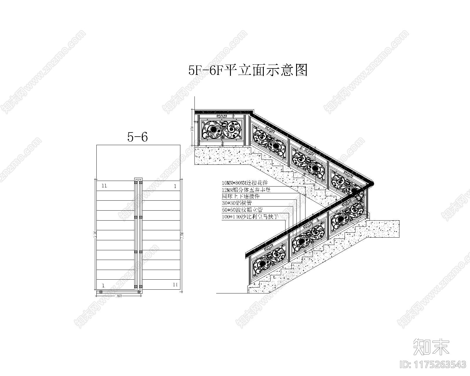 别墅cad施工图下载【ID:1175263543】