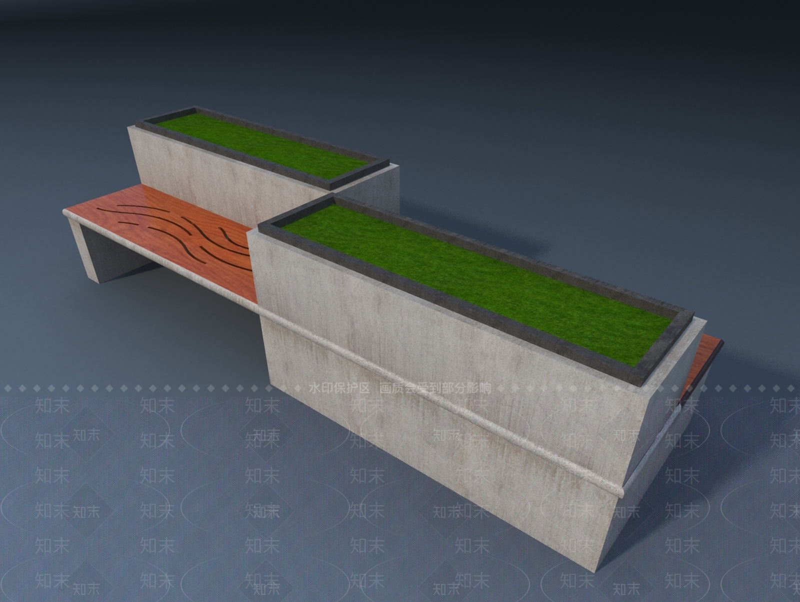 现代单人沙发3D模型下载【ID:1175277293】