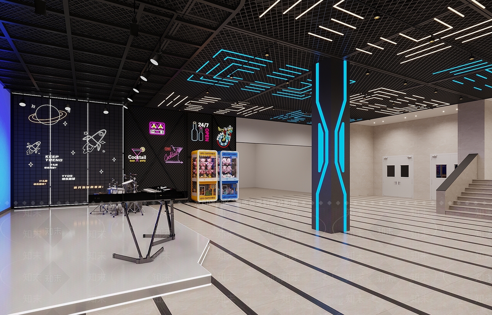 商场3D模型下载【ID:1175288176】
