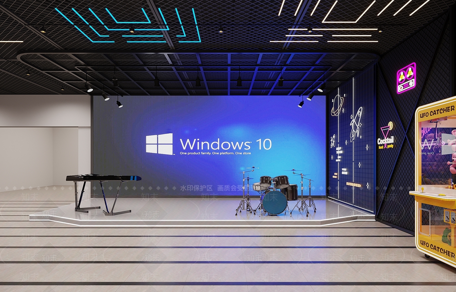 商场3D模型下载【ID:1175288176】