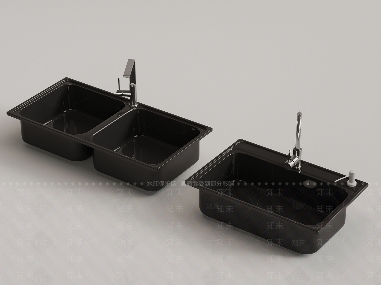 厨房用品组合SU模型下载【ID:1175290405】
