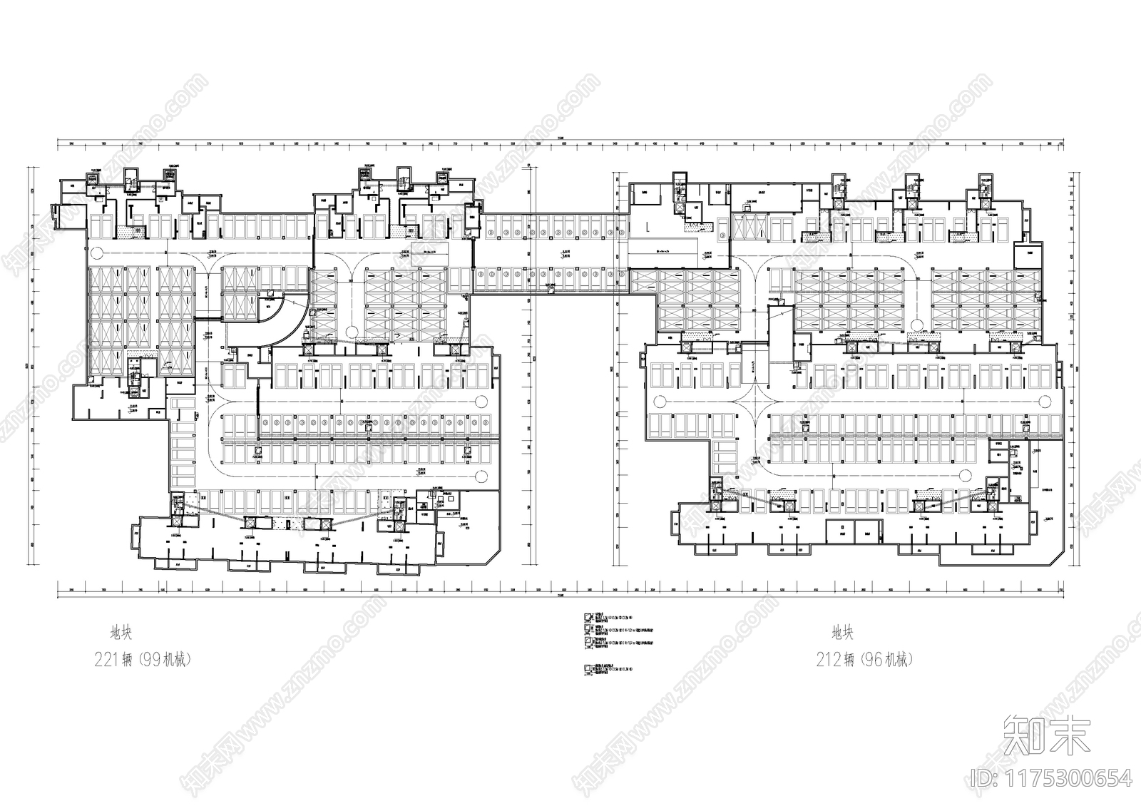 现代简约住宅楼建筑施工图下载【ID:1175300654】