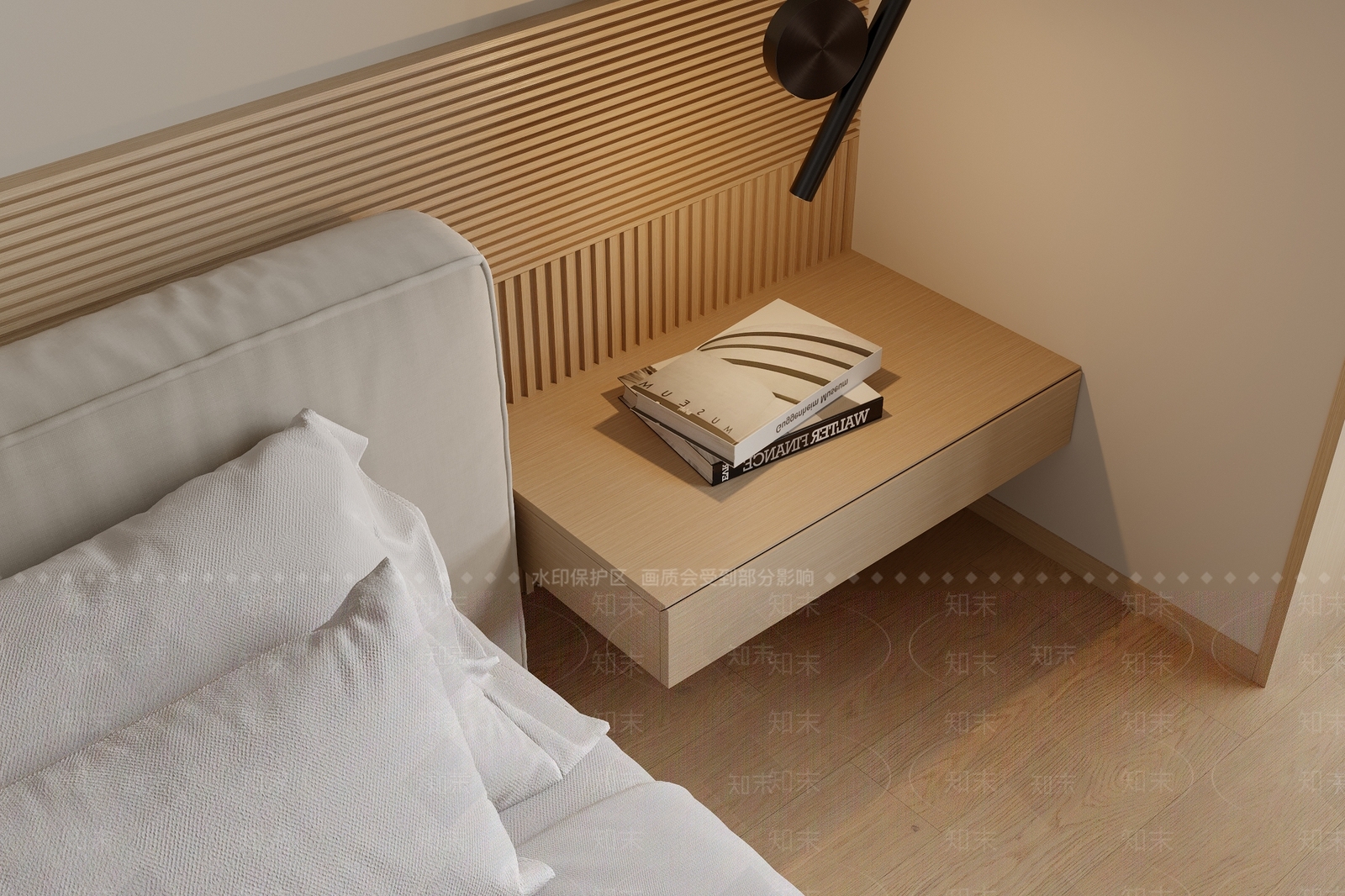 木色梳妆台梳妆台3D模型下载【ID:1227385979】