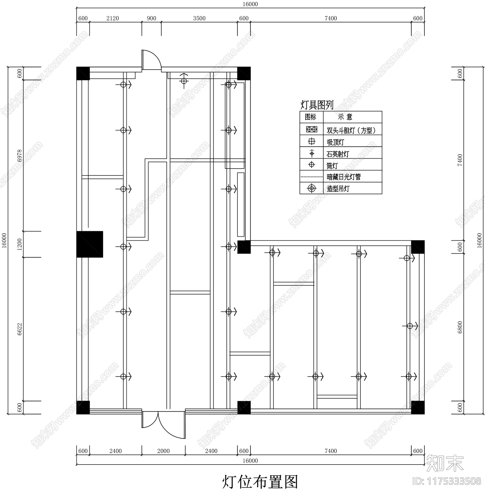 现代文创店cad施工图下载【ID:1175333508】