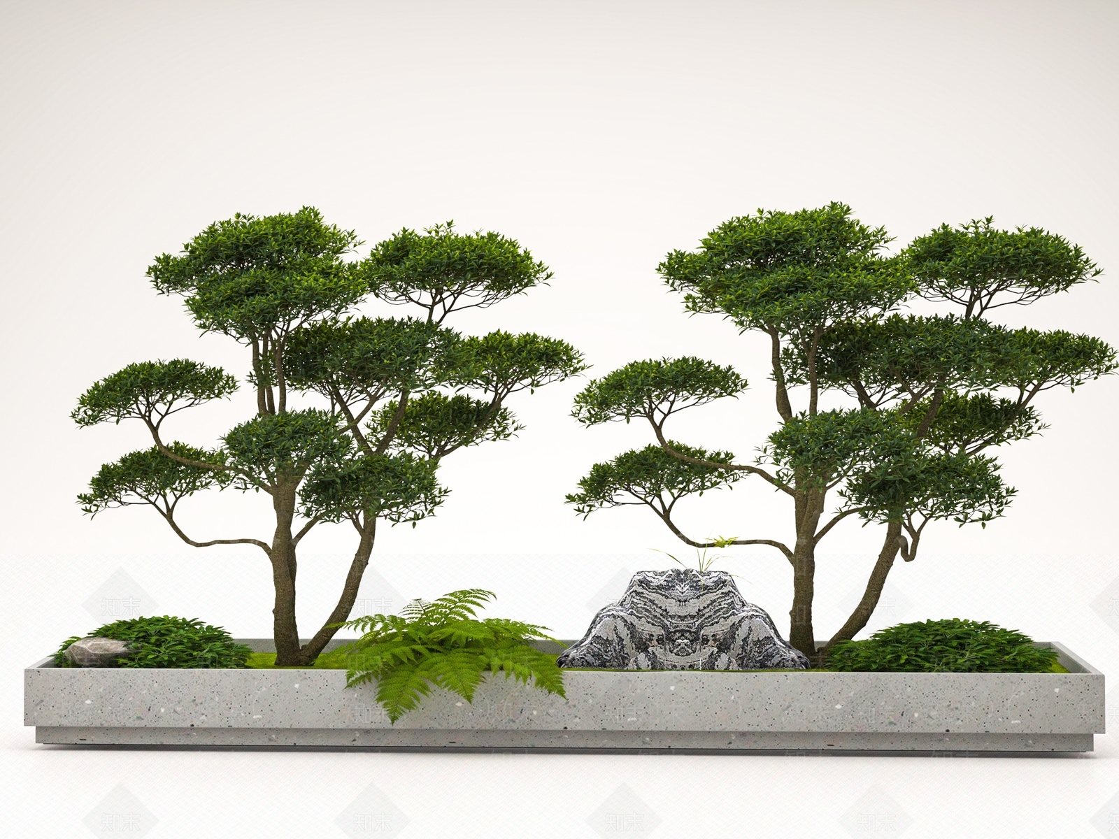 灌木SU模型下载【ID:1175334214】