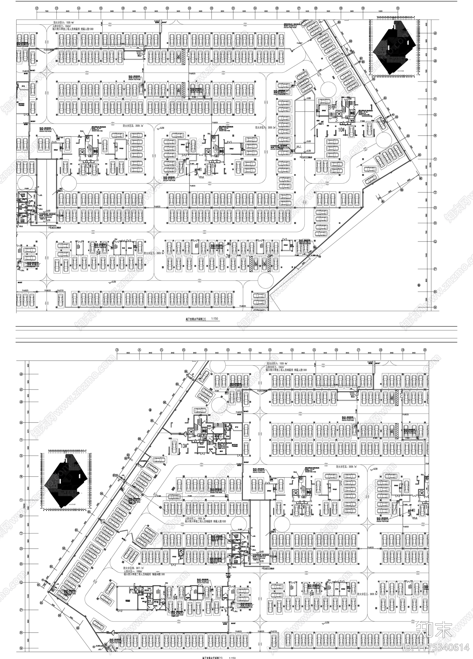 给排水图cad施工图下载【ID:1175340614】