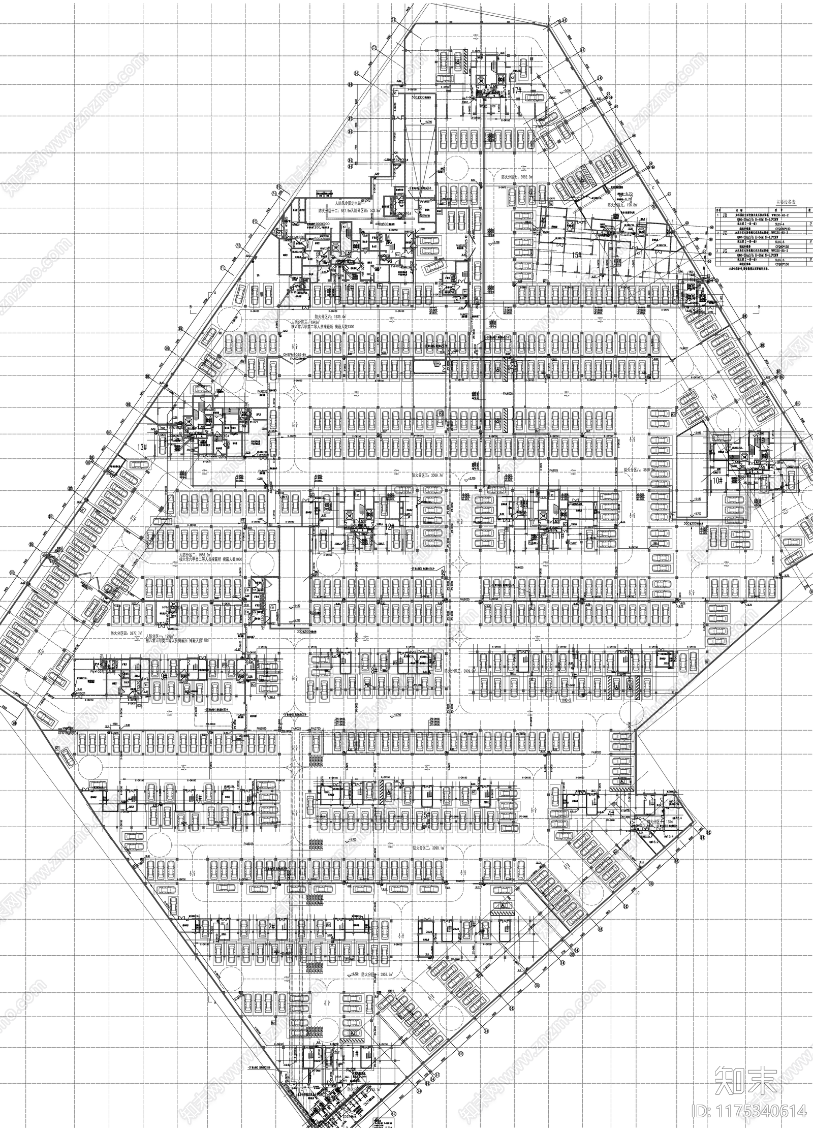 给排水图cad施工图下载【ID:1175340614】