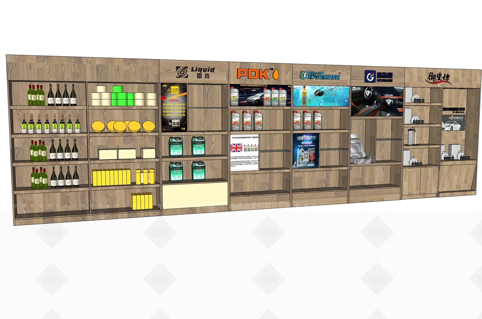 现代汽车4S店SU模型下载【ID:1175348004】