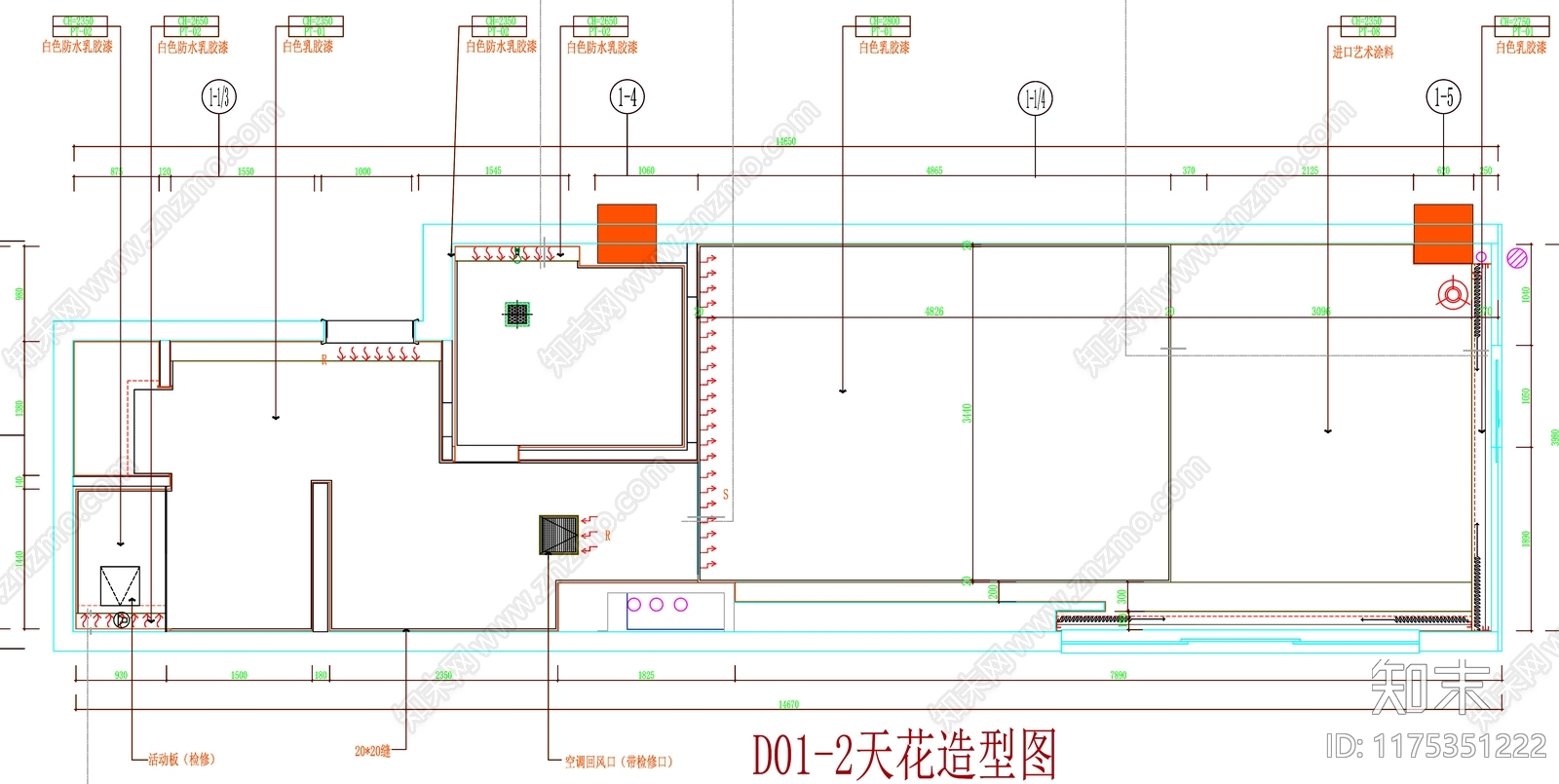 现代工装图库cad施工图下载【ID:1175351222】