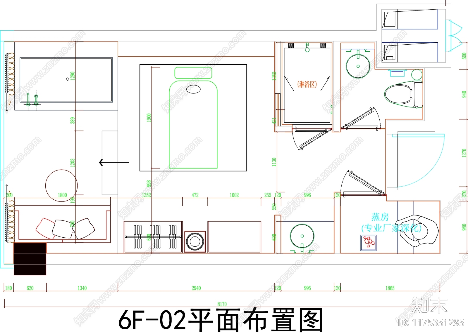 现代工装图库cad施工图下载【ID:1175351295】