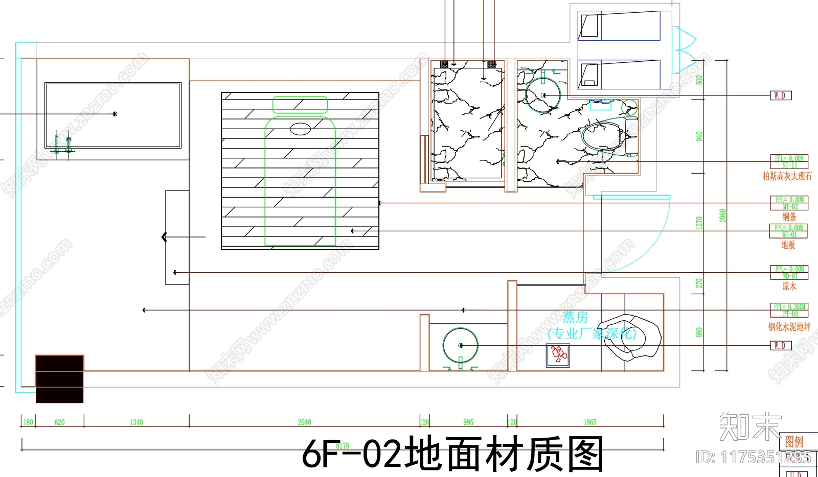 现代工装图库cad施工图下载【ID:1175351295】