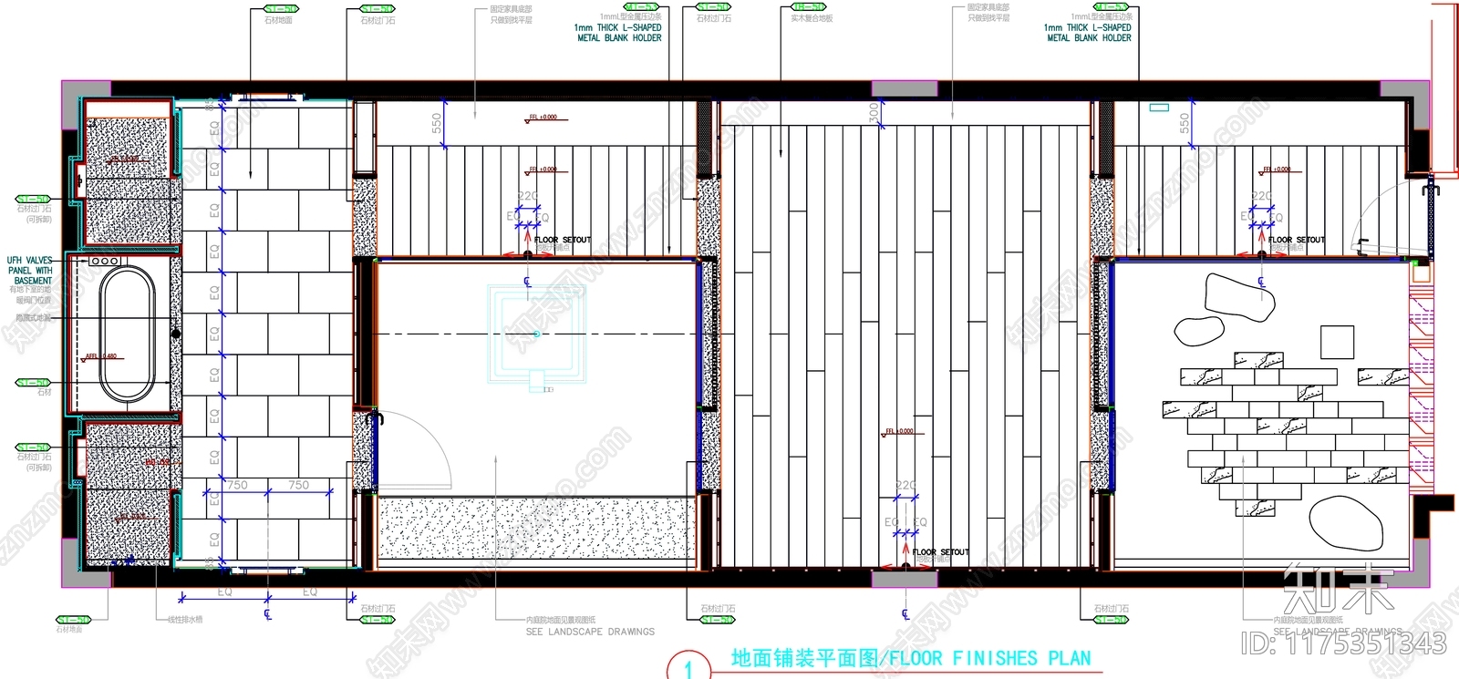 现代工装图库cad施工图下载【ID:1175351343】