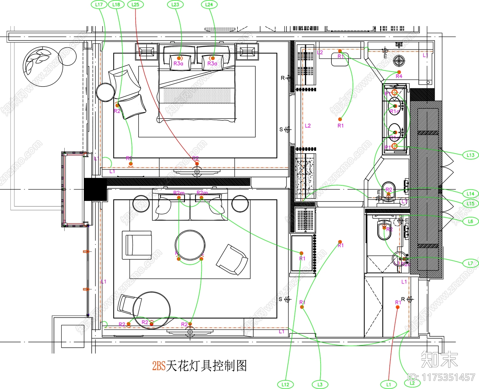 现代工装图库cad施工图下载【ID:1175351457】