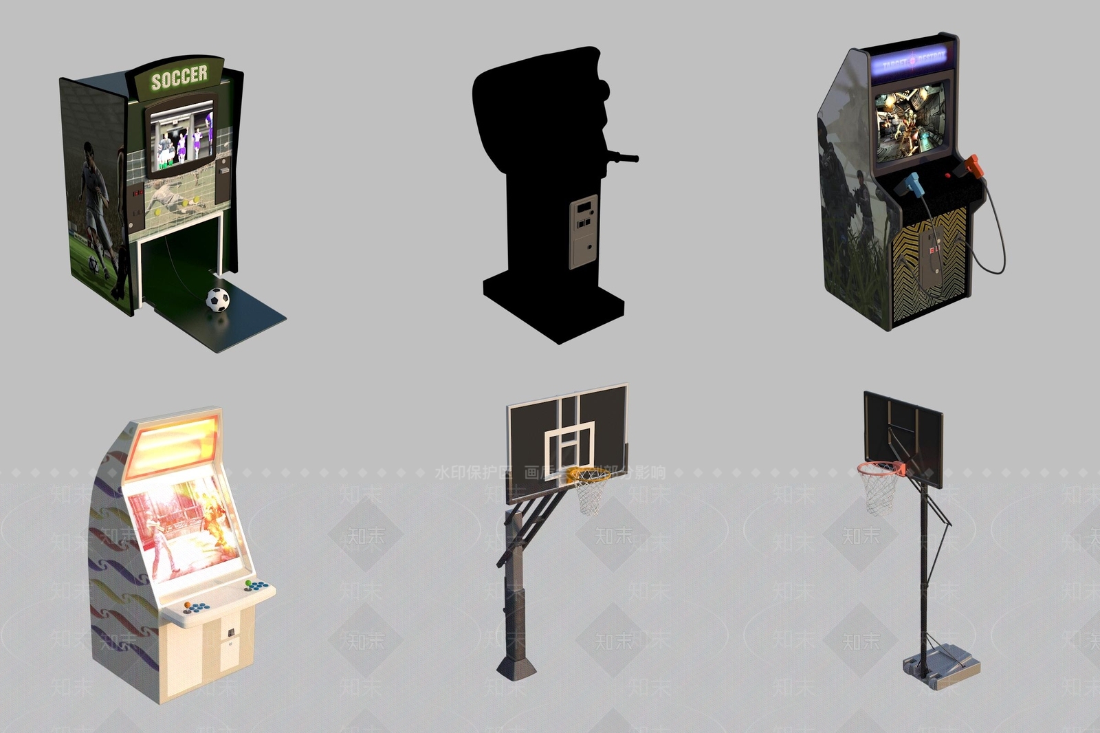 娱乐器材3D模型下载【ID:1175357393】