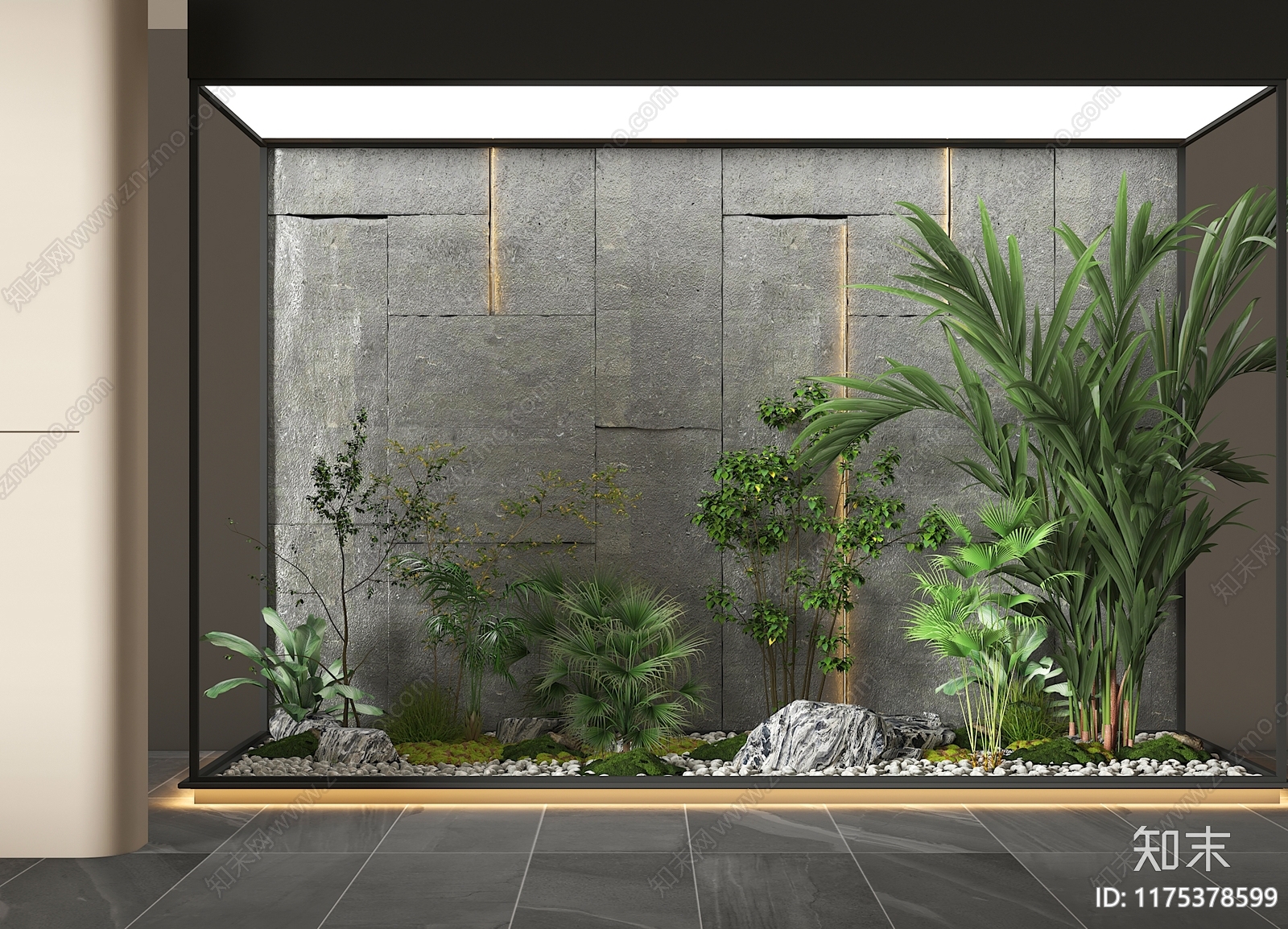 植物堆3D模型下载【ID:1175378599】