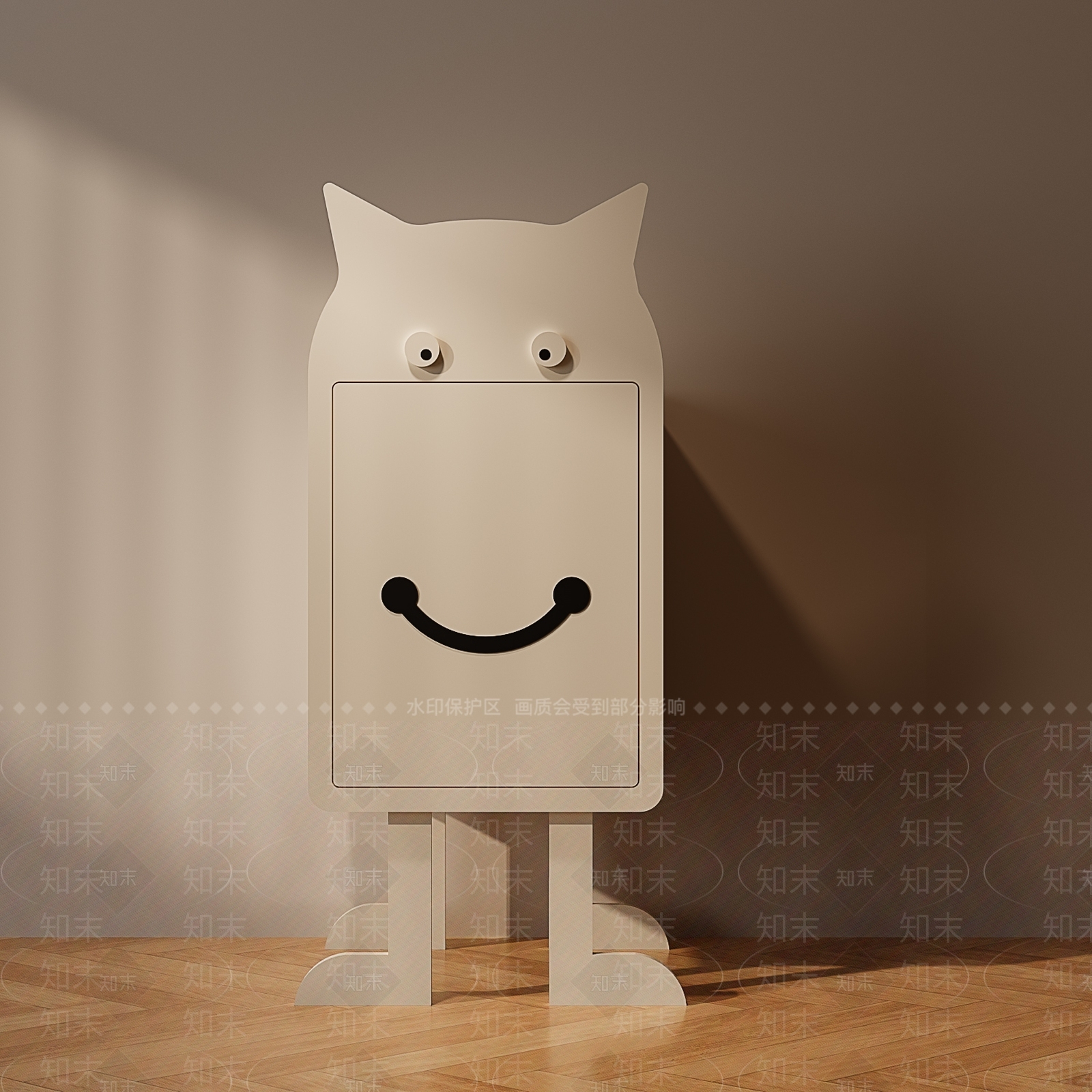 北欧极简其他柜子3D模型下载【ID:1175385526】