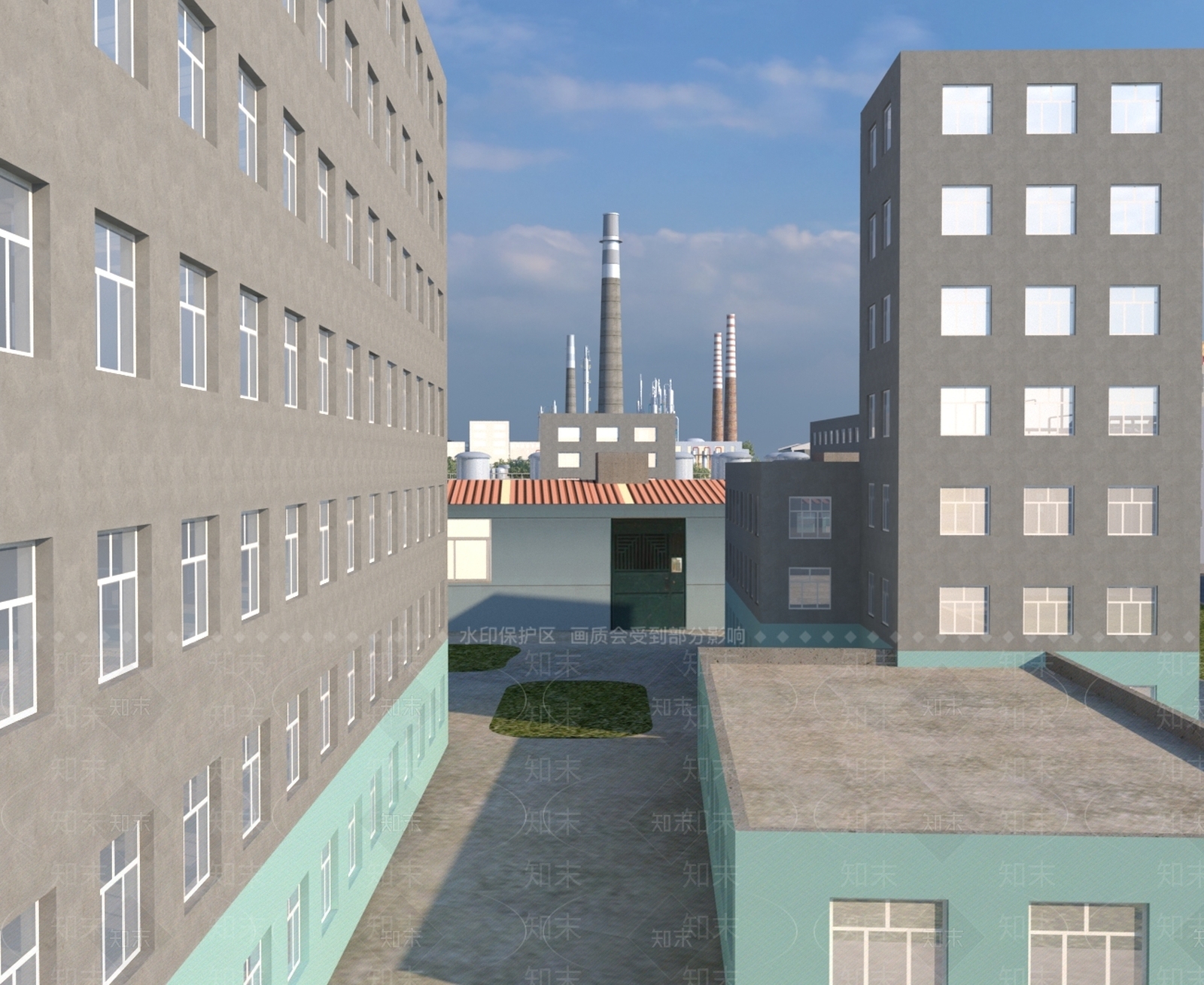 现代单人沙发3D模型下载【ID:1175389459】
