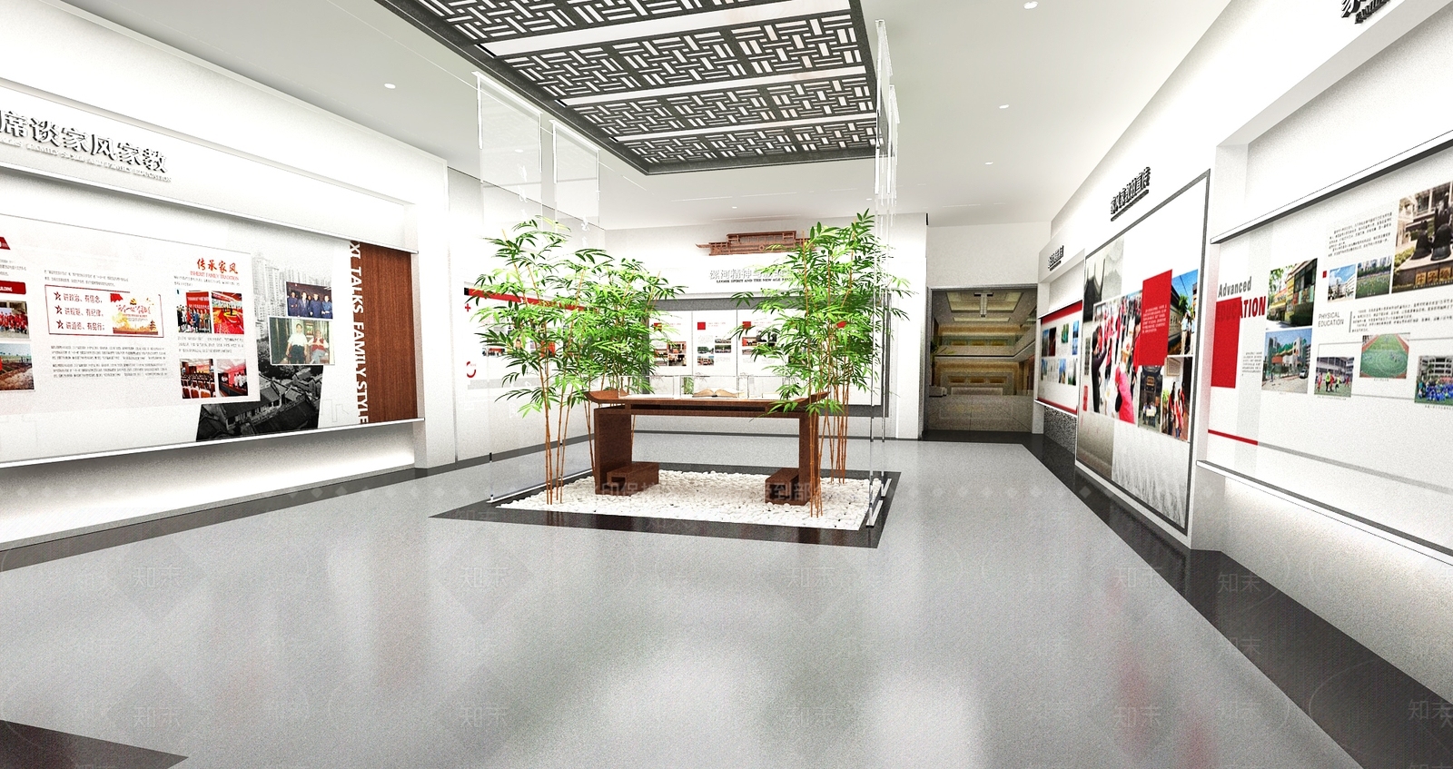 现代新中式博物馆3D模型下载【ID:1175416220】