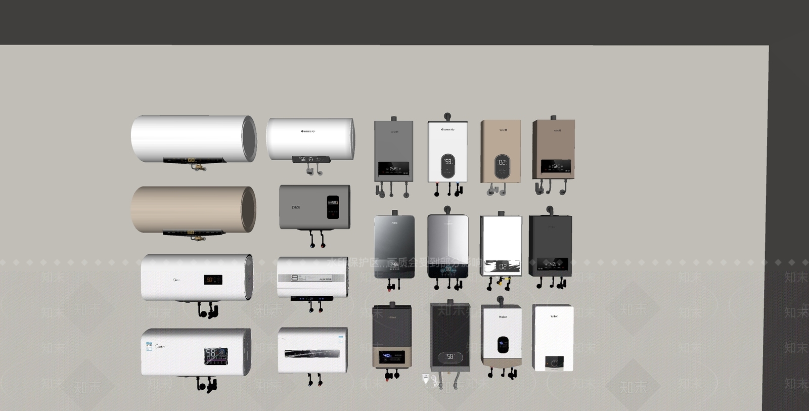 热水器SU模型下载【ID:1175422721】