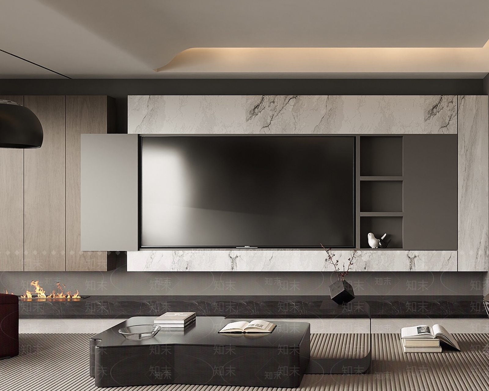现代玄关3D模型下载【ID:1214807812】