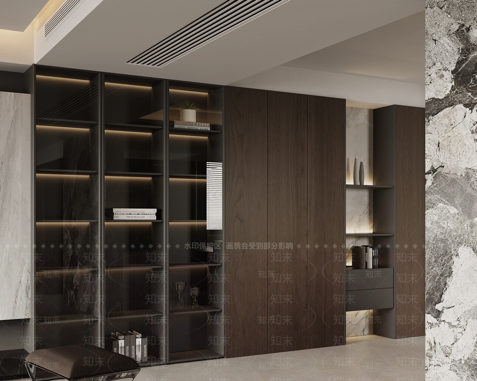 现代玄关3D模型下载【ID:1214807812】