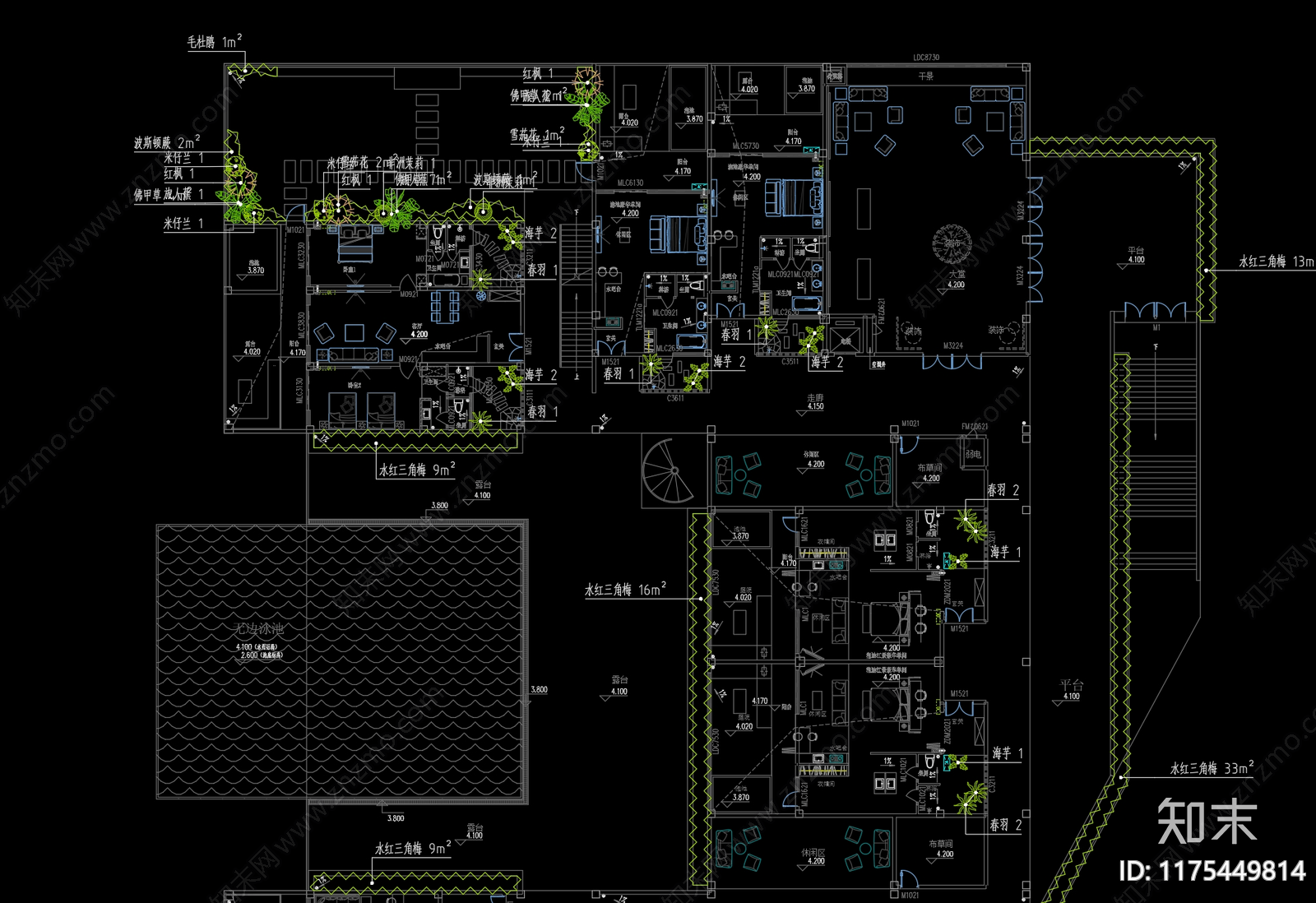 工装平面图施工图下载【ID:1175449814】