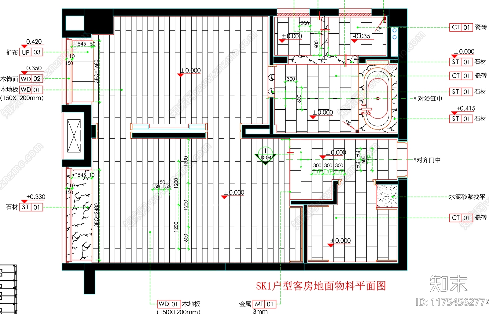现代工装图库cad施工图下载【ID:1175456277】
