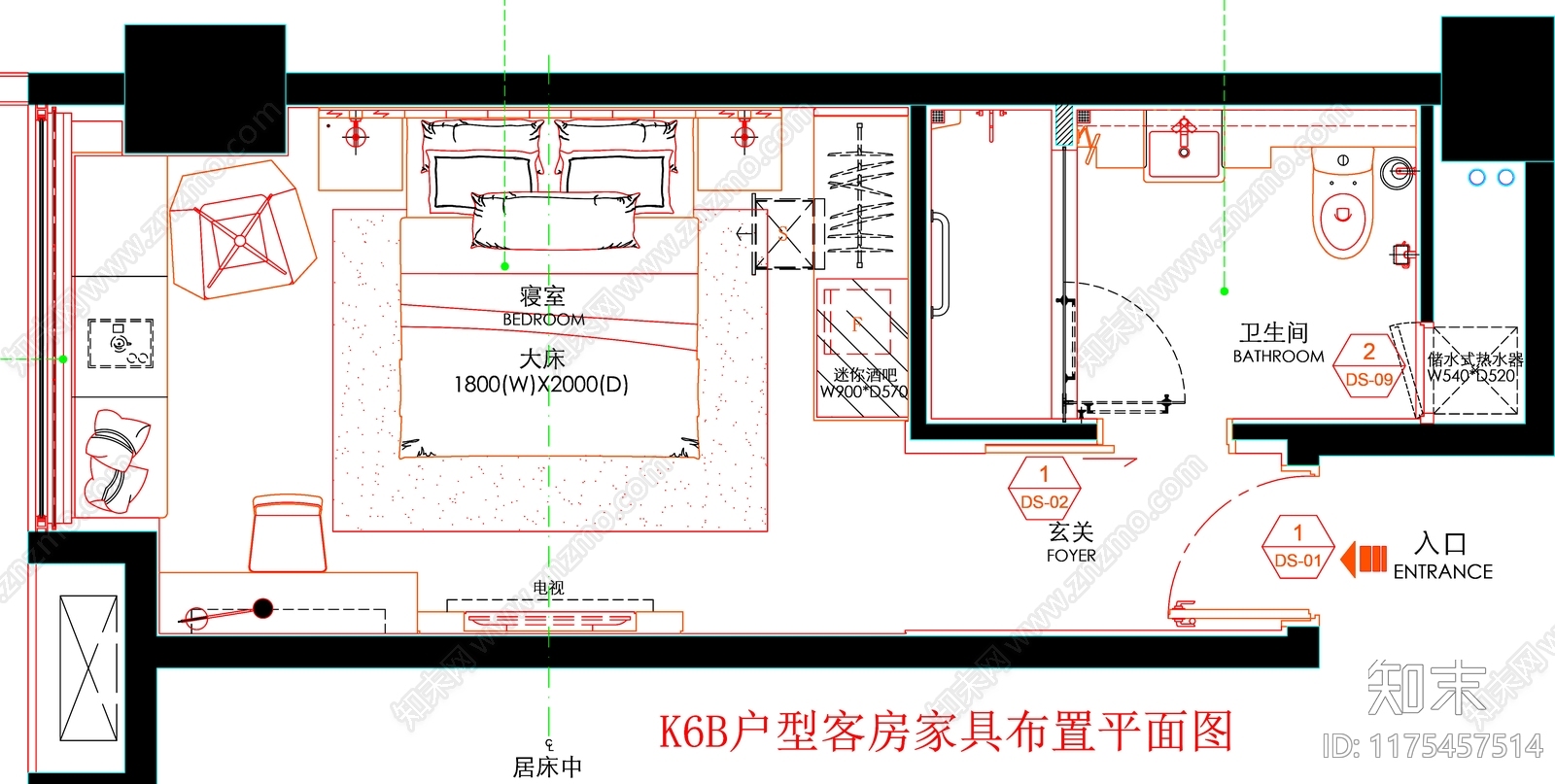 现代工装图库cad施工图下载【ID:1175457514】