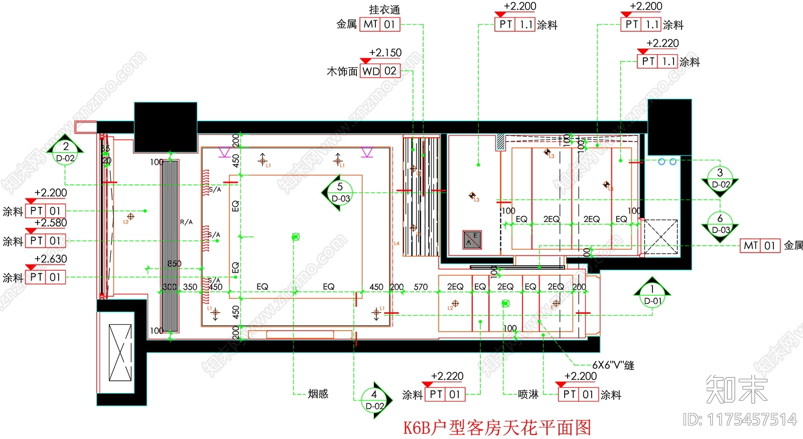 现代工装图库cad施工图下载【ID:1175457514】