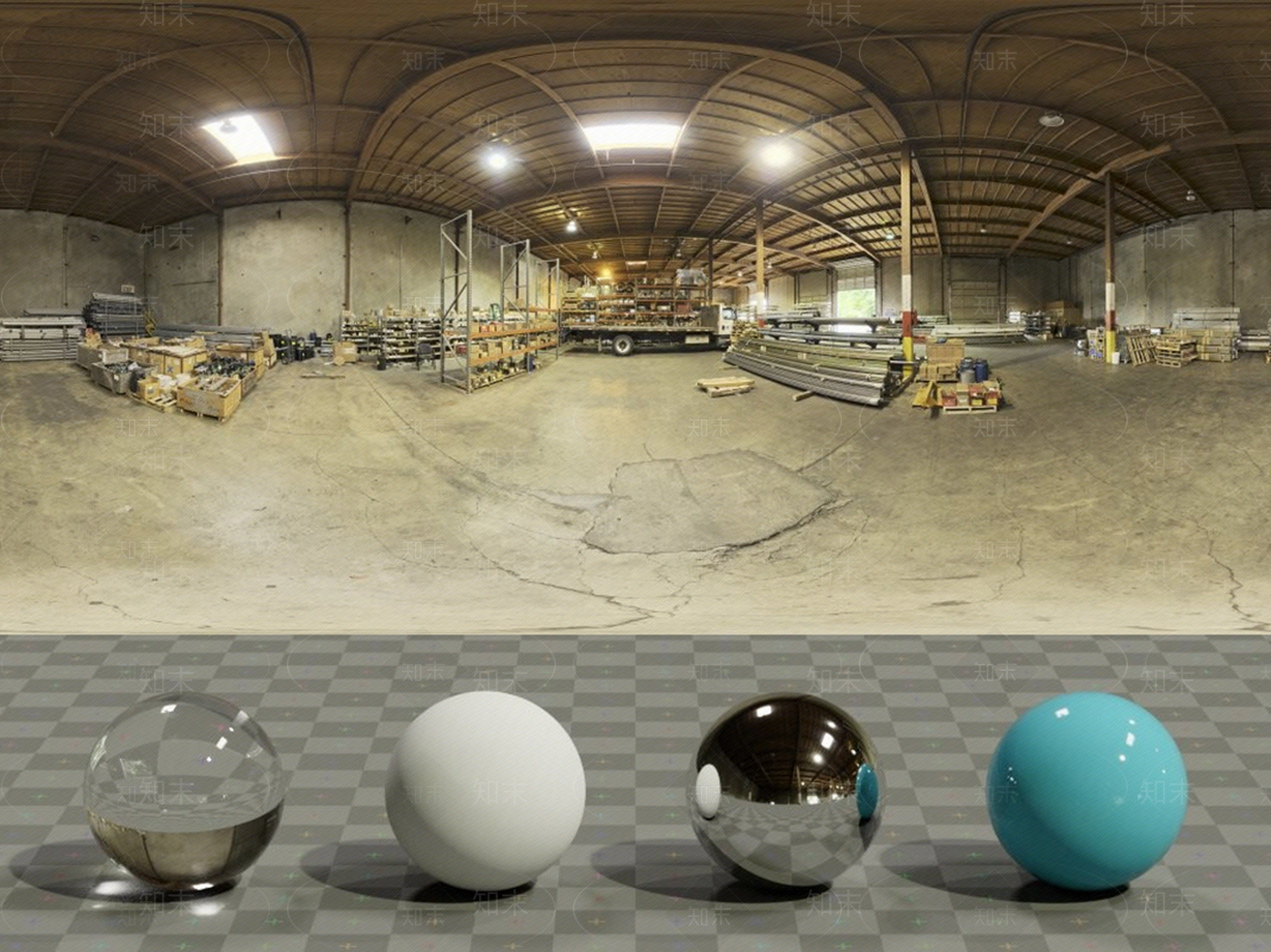 现代工业室内HDR贴图下载【ID:1175457731】