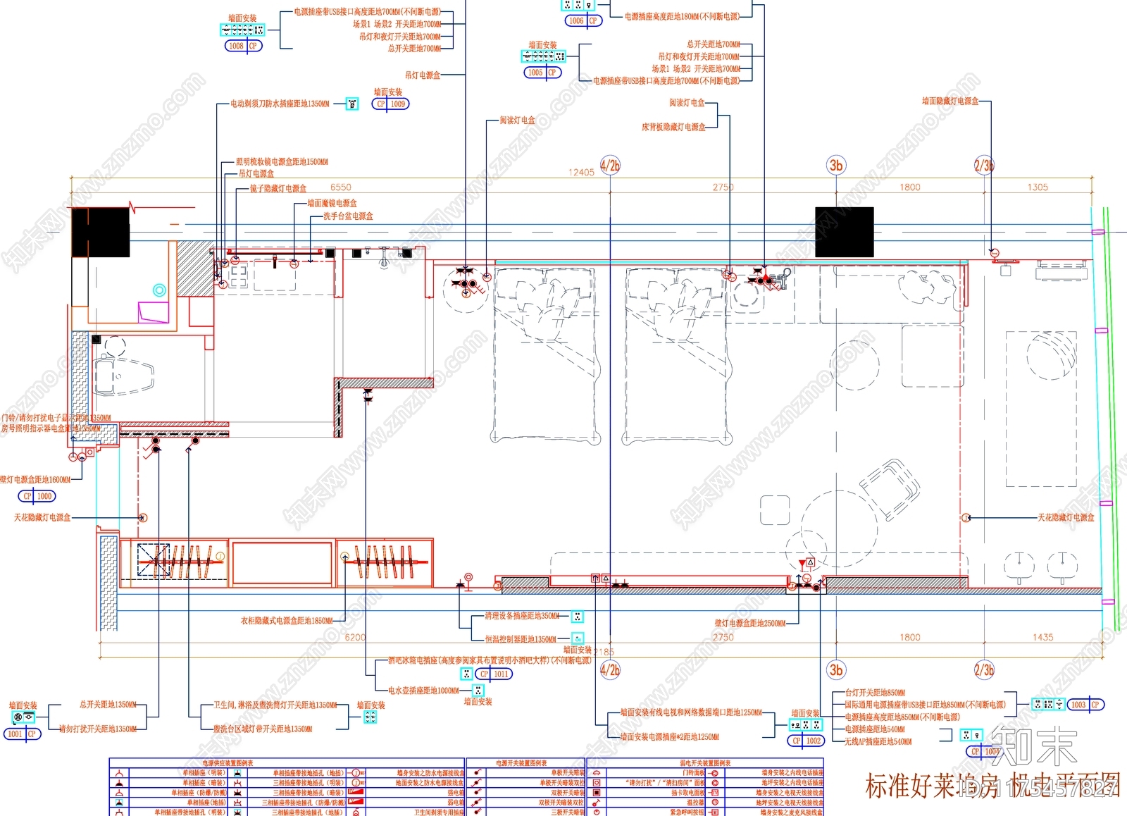 现代工装图库cad施工图下载【ID:1175457827】