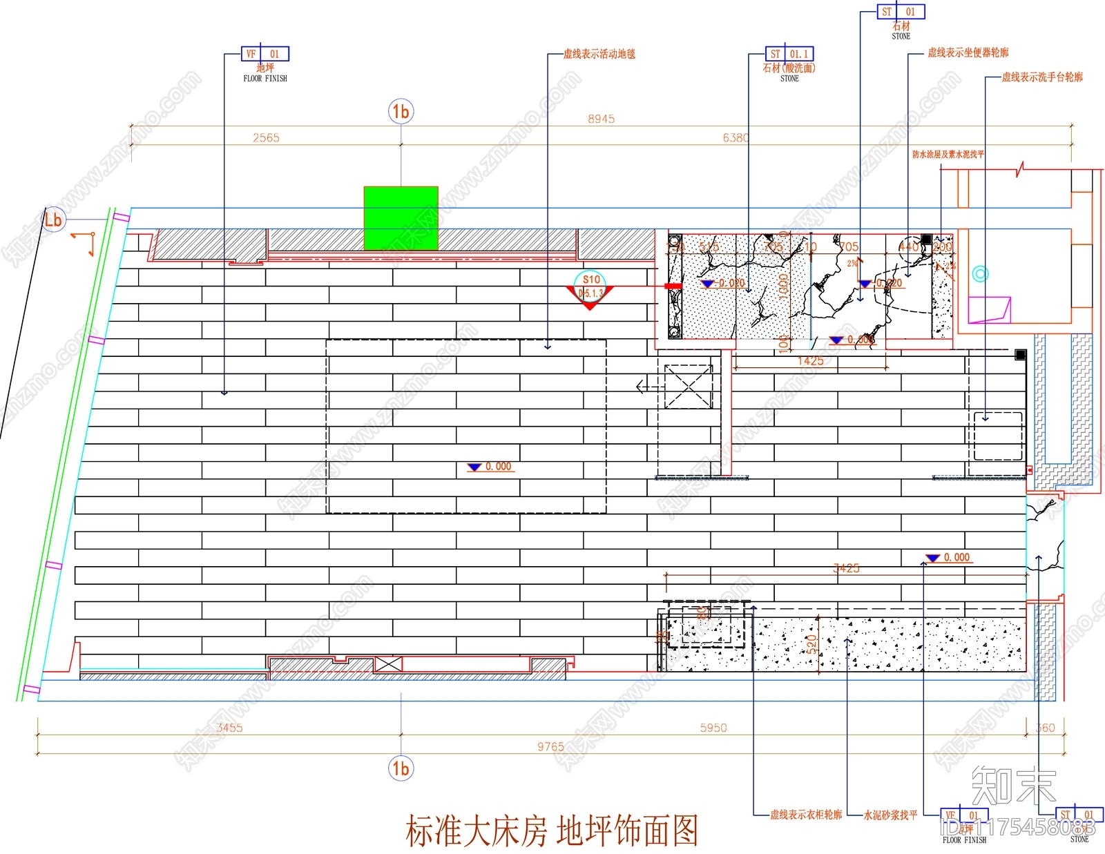 现代工装图库cad施工图下载【ID:1175458083】