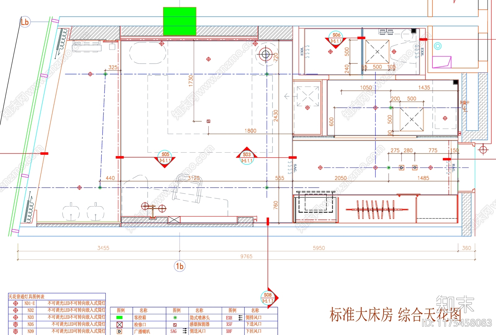 现代工装图库cad施工图下载【ID:1175458083】