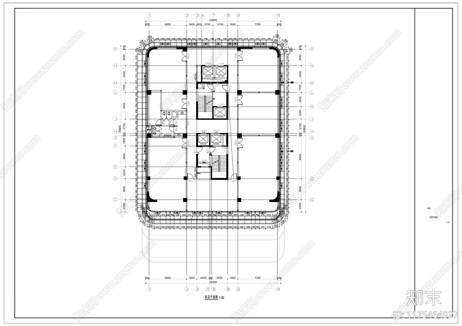 幕墙结构cad施工图下载【ID:1175464927】