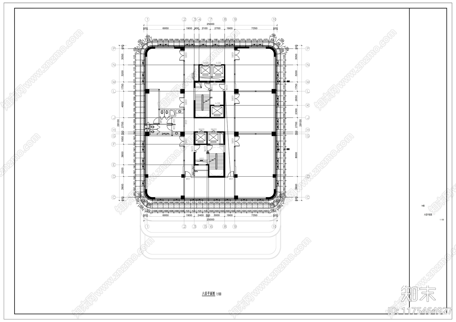 幕墙结构cad施工图下载【ID:1175464927】