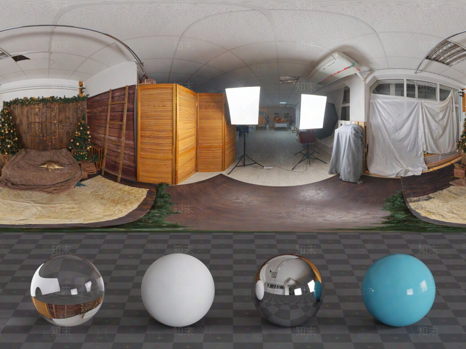 美式复古室内HDR贴图下载【ID:1175473856】