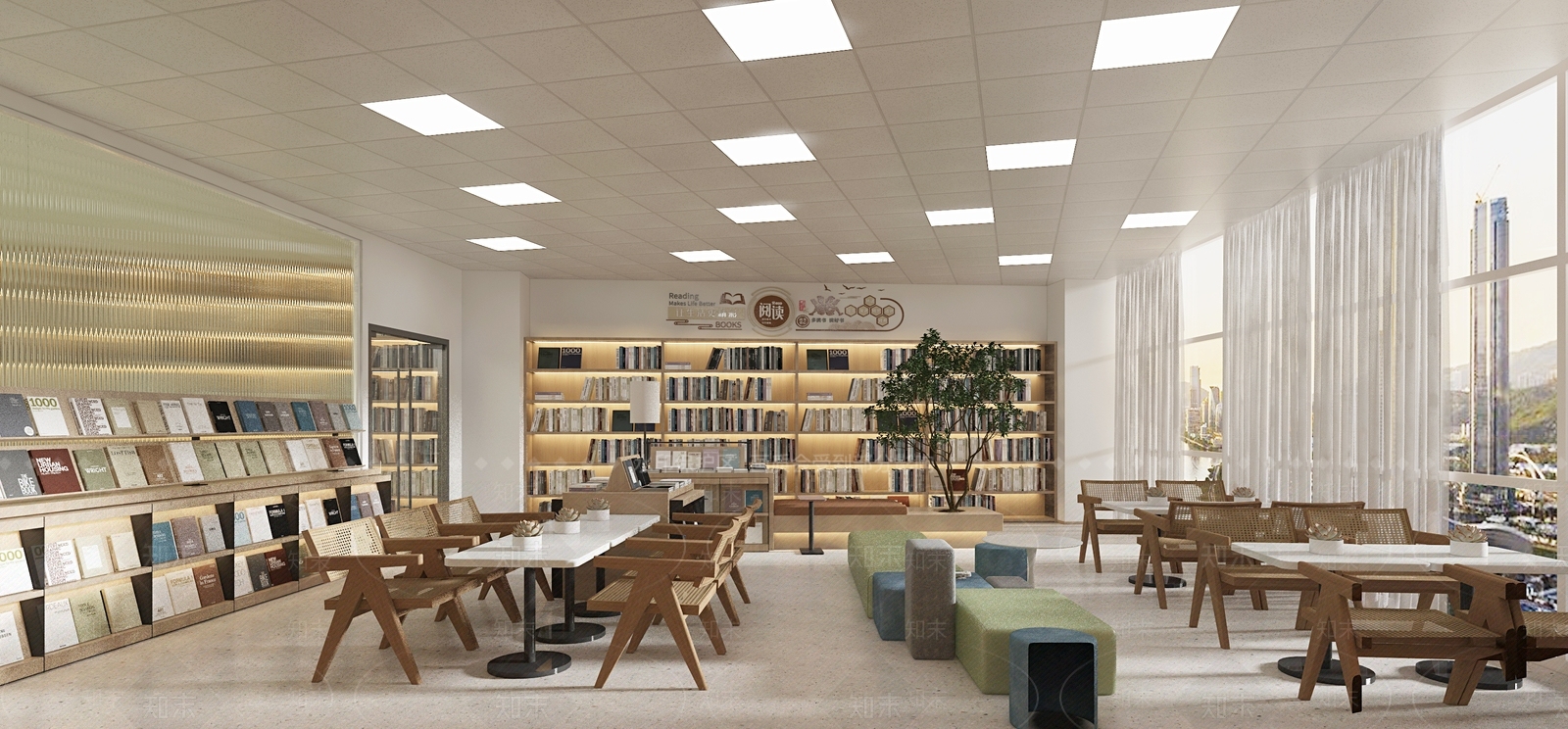 现代党建室3D模型下载【ID:1214808057】