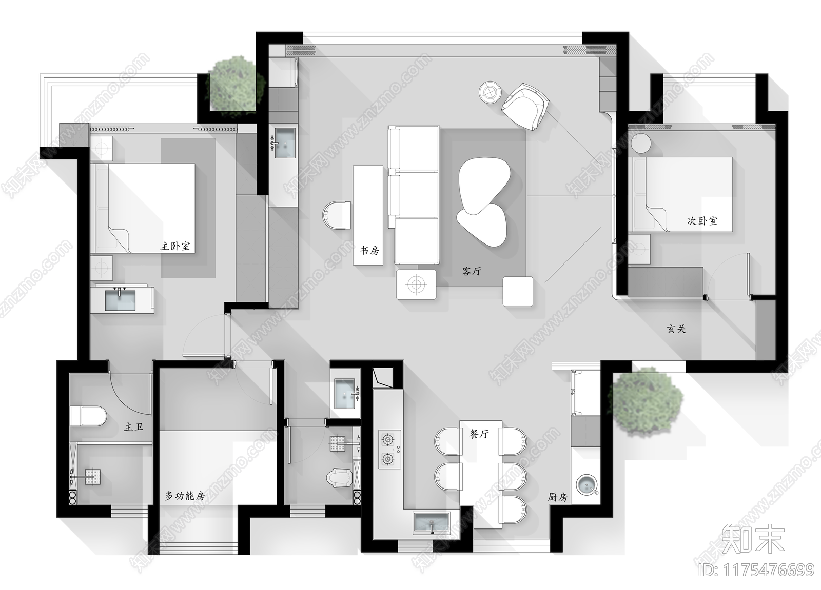 吊顶图施工图下载【ID:1175476699】