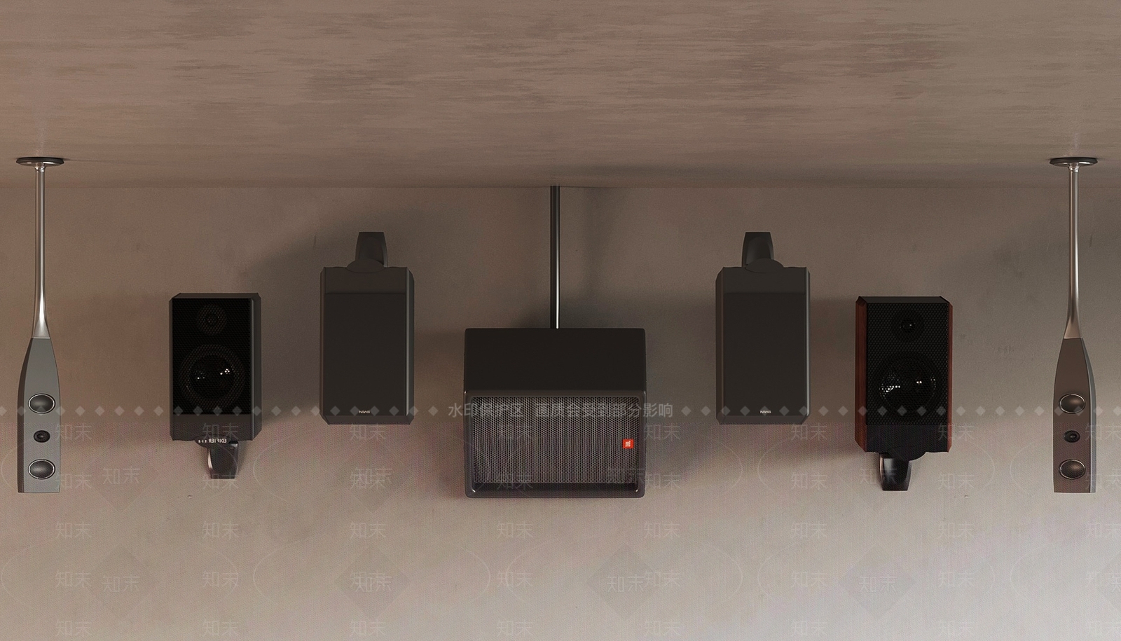音响SU模型下载【ID:1175493488】