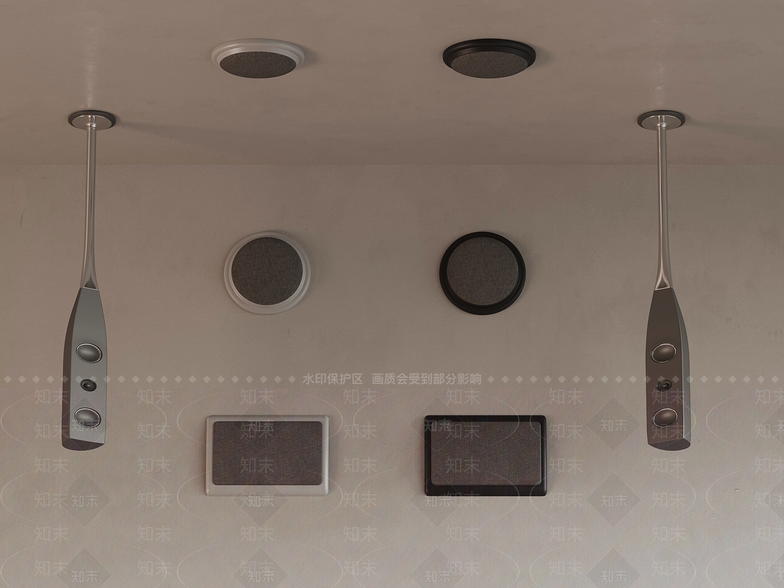 音响SU模型下载【ID:1175493639】