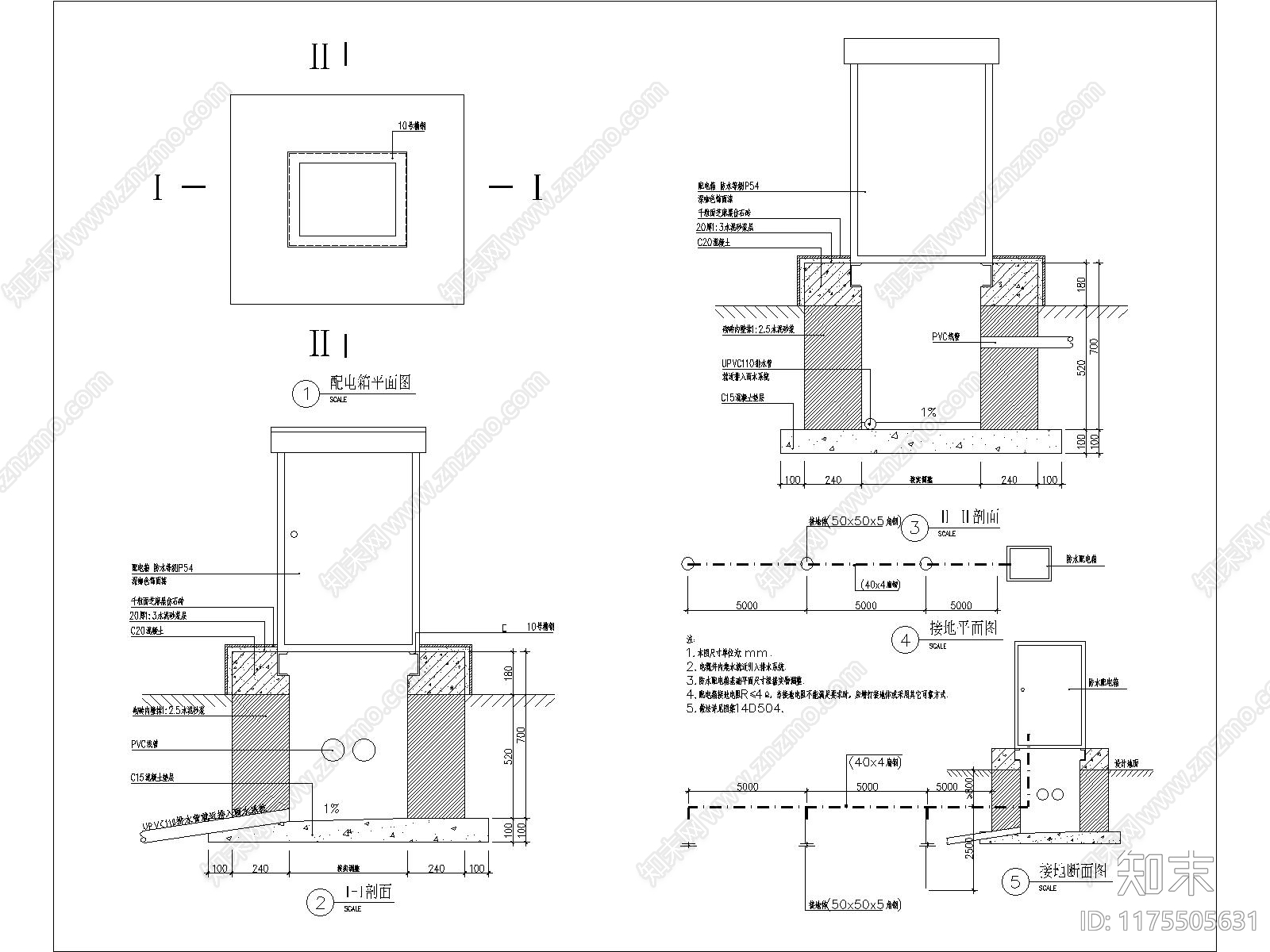 现代商业景观cad施工图下载【ID:1175505631】
