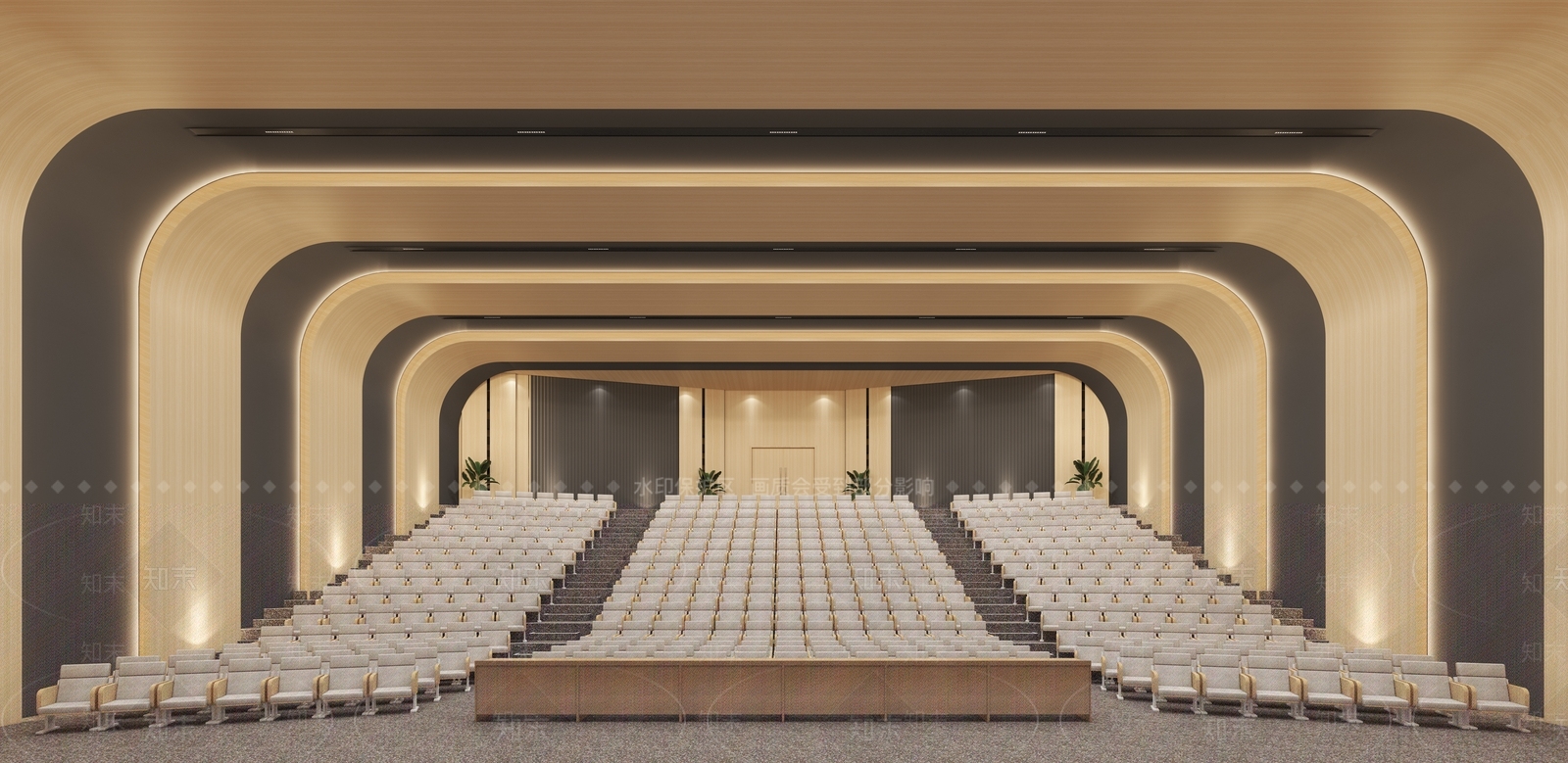 现代会议室3D模型下载【ID:1175519477】