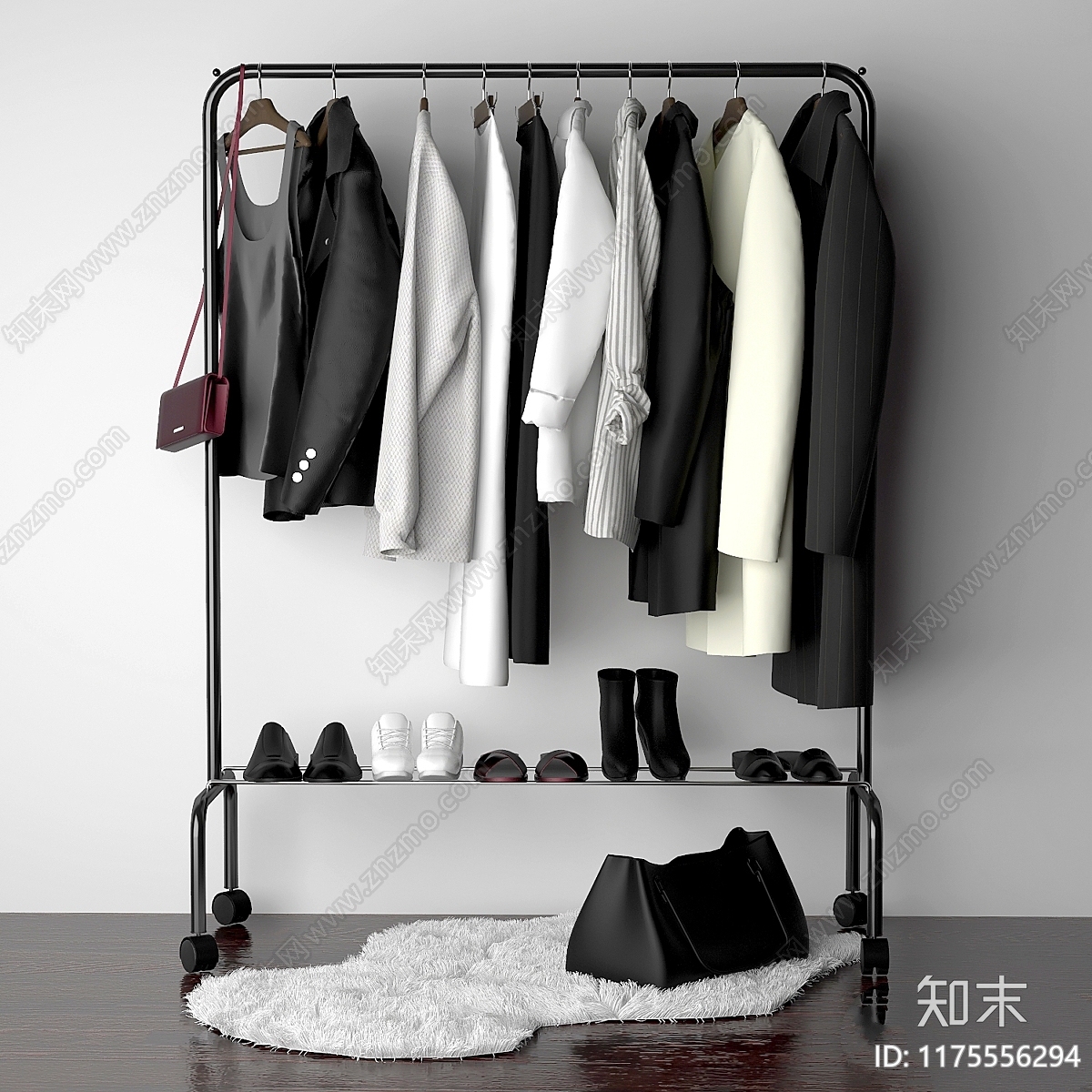 衣服3D模型下载【ID:1175556294】