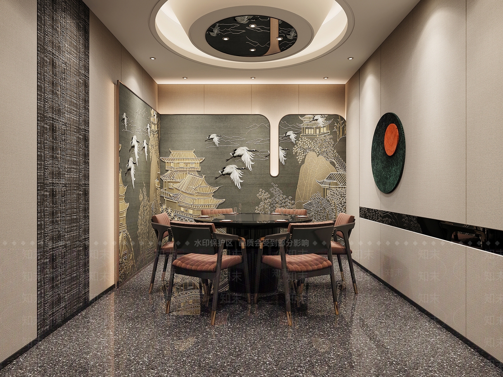 现代包厢3D模型下载【ID:1175573067】