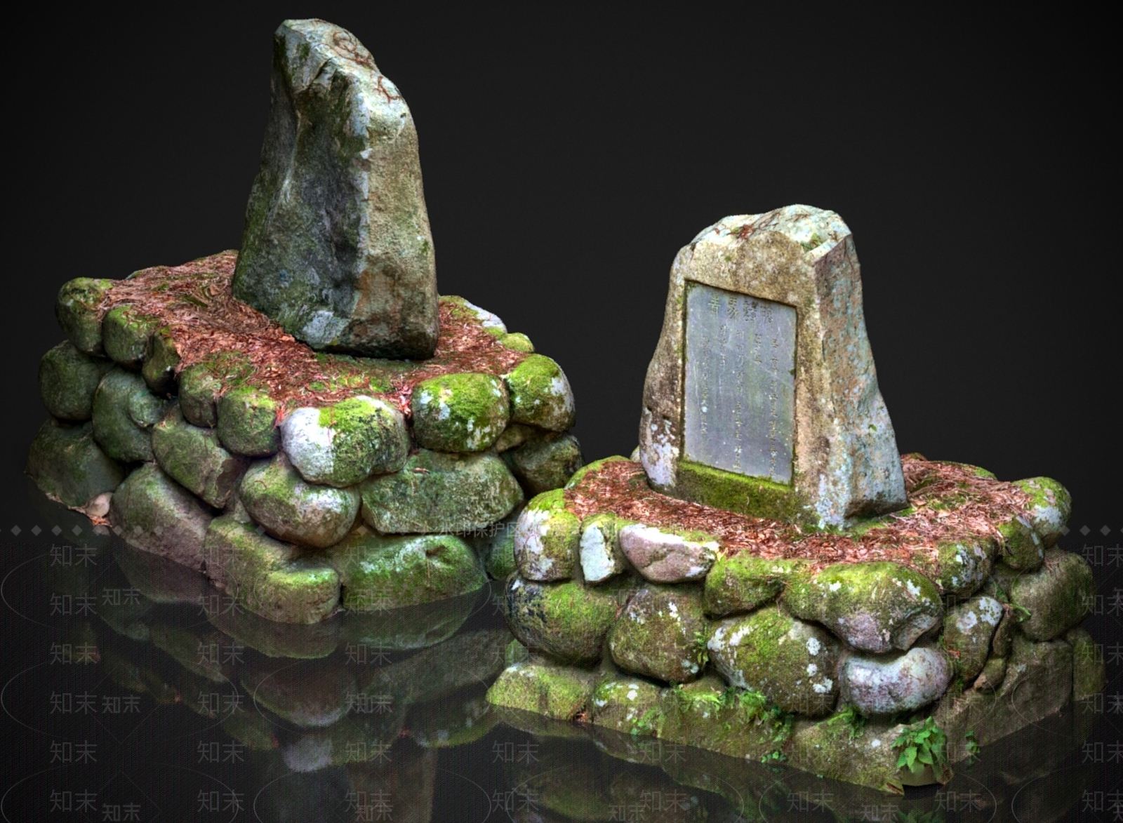 现代石头3D模型下载【ID:1175572851】