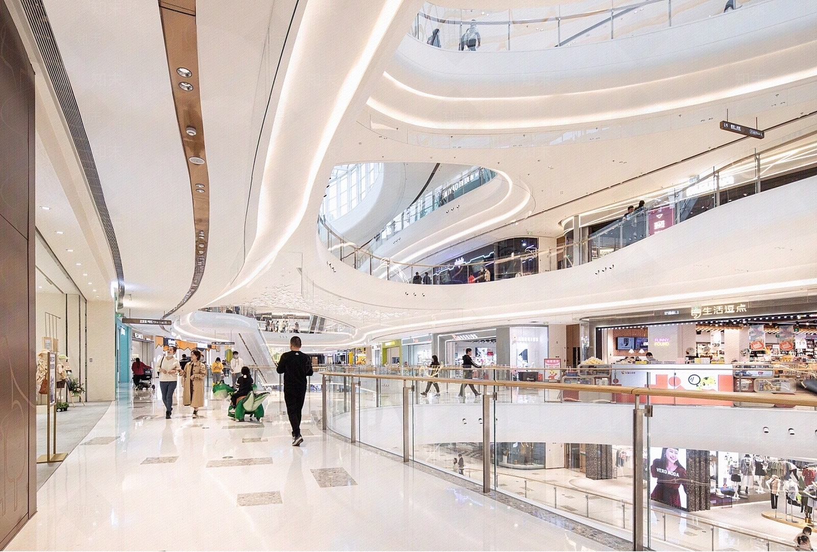 现代商场贴图下载【ID:1175577797】