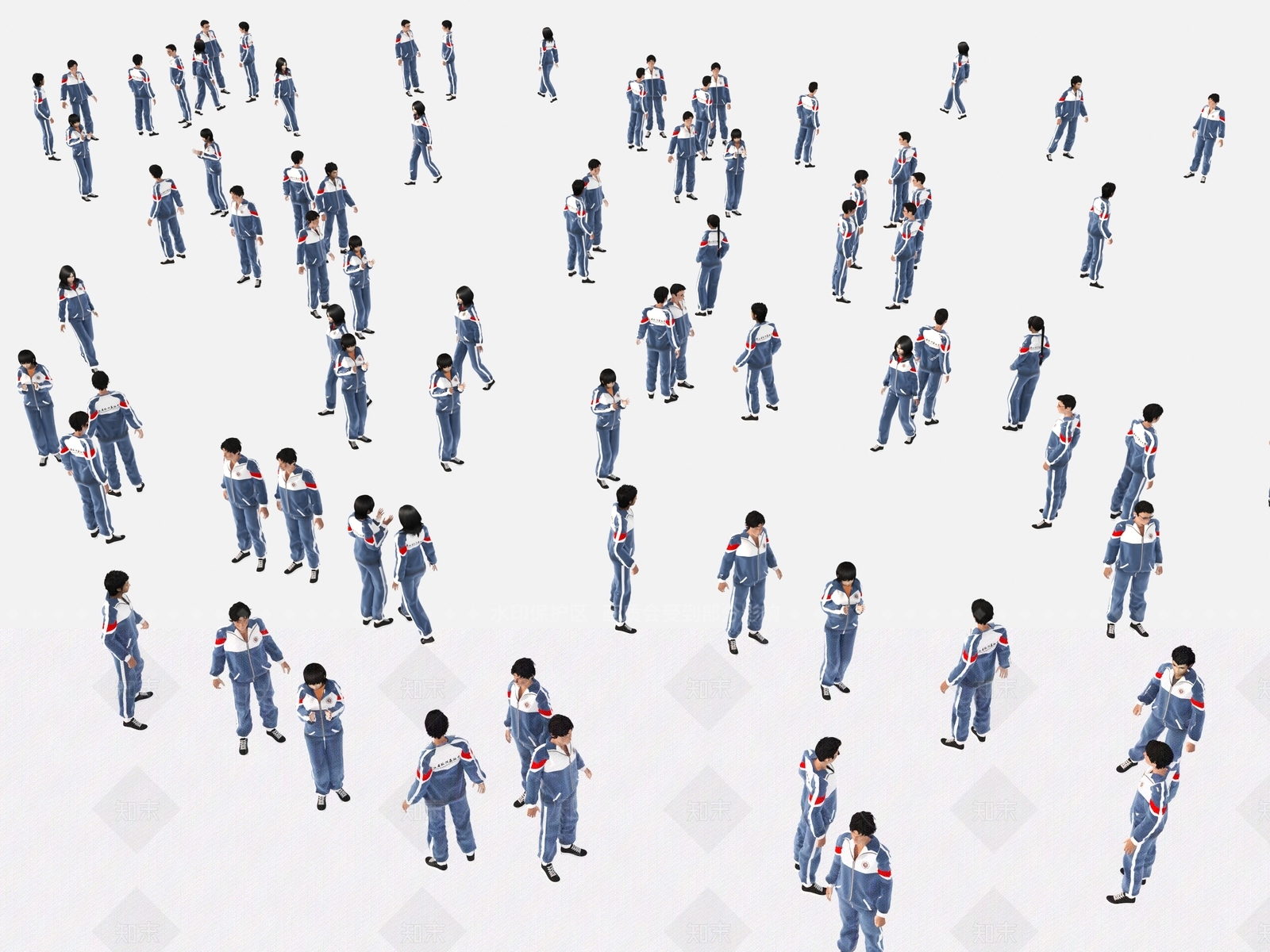多人3D模型下载【ID:1175583790】