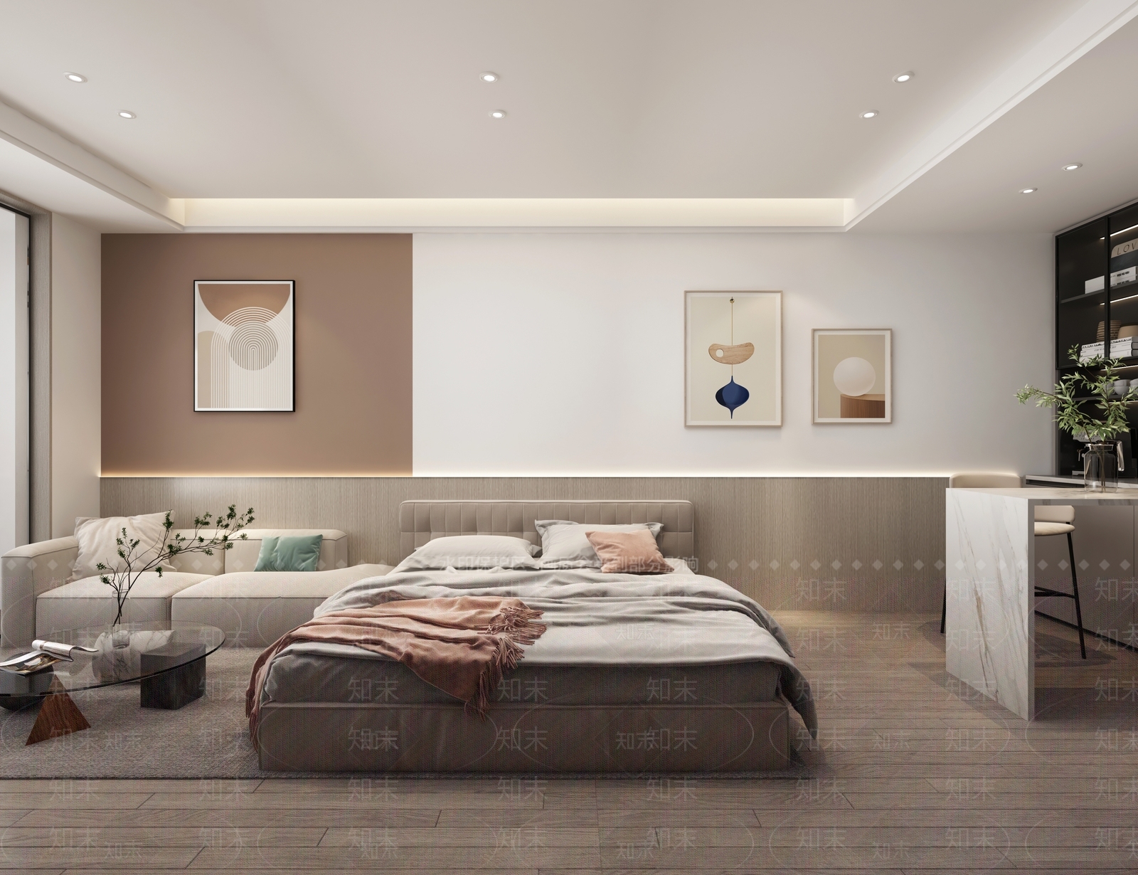 现代公寓3D模型下载【ID:1175588001】
